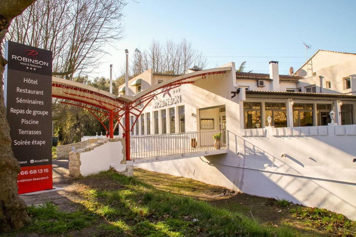 Hôtel Le Robinson Beaucaire  Exterior foto